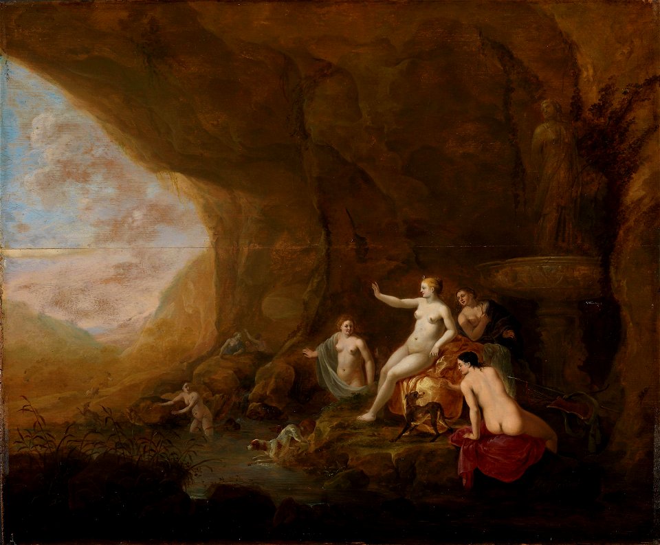 Abraham van Cuylenborch - Diana and Actaeon - NG.M.00005 - National Museum of Art, Architecture and Design