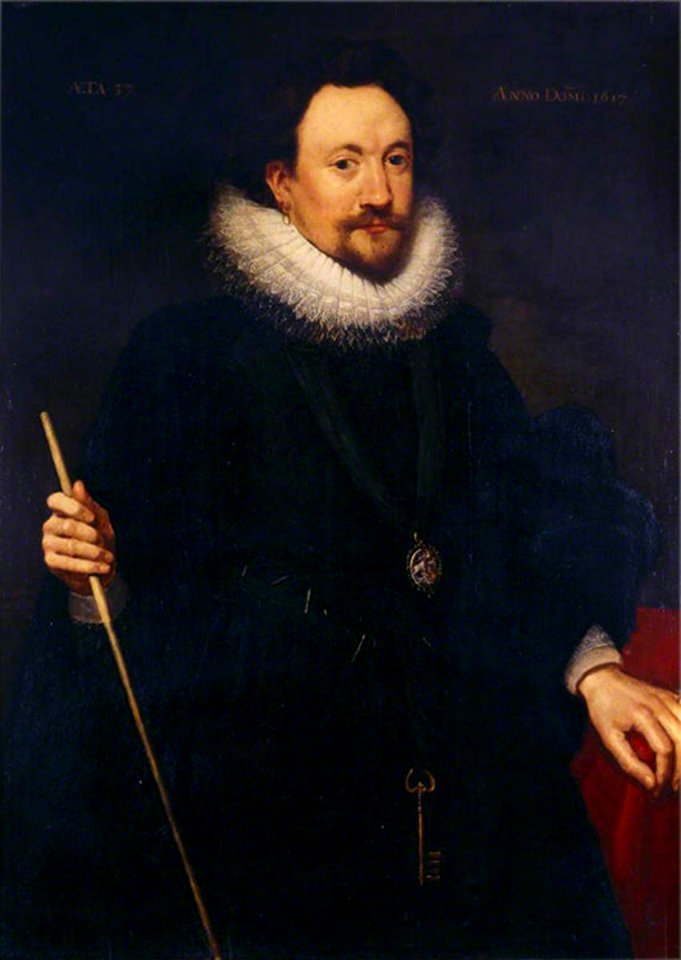 Abraham van Blyenberch (1575-1624) - William Herbert (1580–1630), 3rd Earl of Pembroke, KG, PC, Aged 37 - 1180902 - National Trust