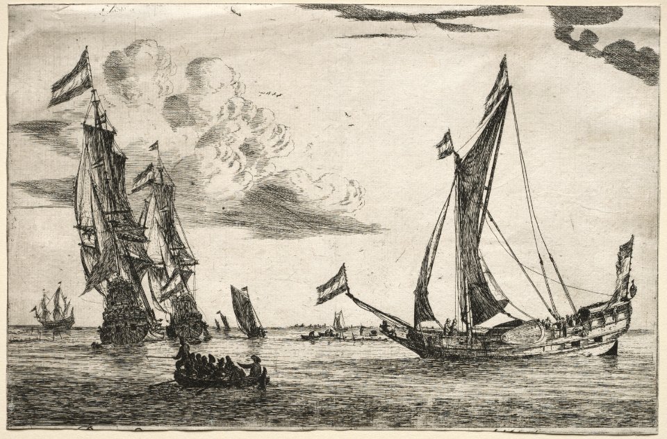 Abraham Zeeman (Dutch, c.1695-6-1754) - Marine - 1944.44 - Cleveland Museum of Art