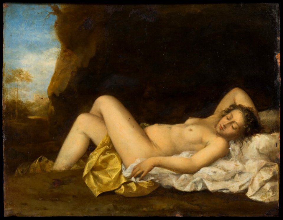 Abraham van Cuylenborch - Sleeping Nymph - NM 745 - Nationalmuseum
