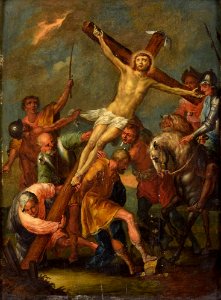 Abraham van Diepenbeeck (attr) Kreuzaufrichtung