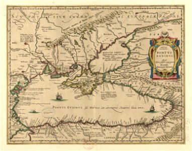 Abrahami Ortelii. Pontvs Euxinvs (17th century)