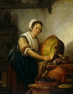 Abraham van Strij - De ketelschuurster