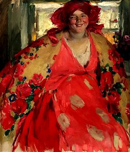 Abram Arkhipov Smiling girl 1920s Belarusian National Museum of Arts