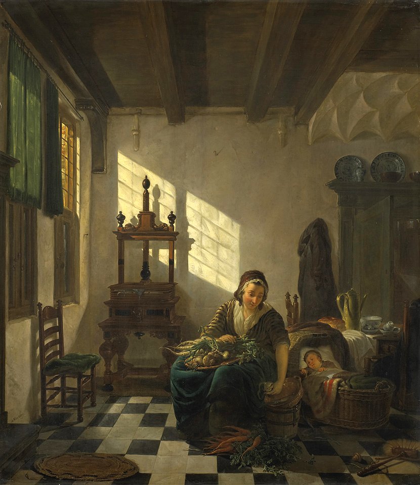 Abraham van Strij - De huisvrouw