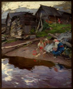 Abram J. Archipow - In the evening - M.Ob.1525 - National Museum in Warsaw