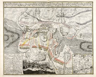 Abriss der Haupt-Schlacht, welche den 11ten Sept. 1709 von 7 Uhr... - CBT 6625874