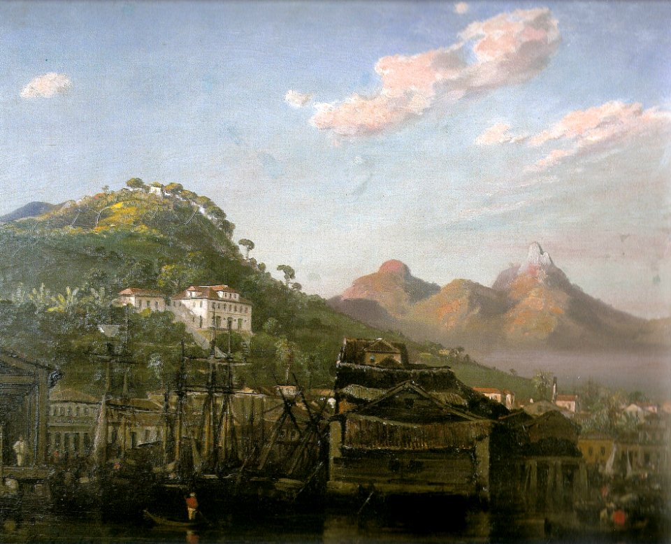 Abraham-Louis Buvelot - Vista da Gamboa, no Rio de Janeiro (2)