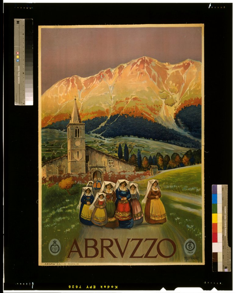 Abruzzo - Alicandri. LCCN2004675368