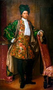 Accadamia- Portrait of Count Giovanni Battista Vailetti by Fra' Galgario
