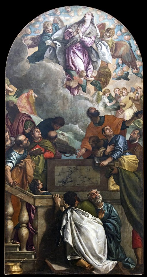 Accademia - Assumption of the Virgin by Veronese cat265