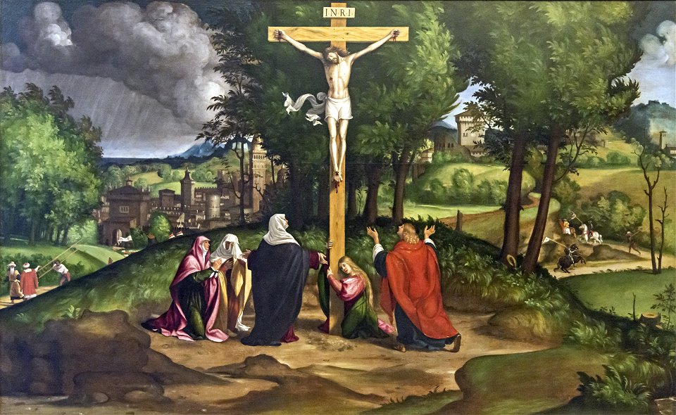 Accademia - Crucifixion by Andrea Previtali