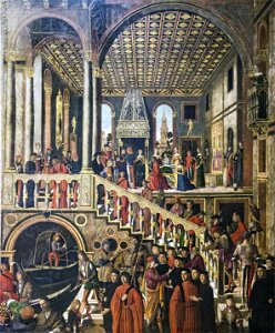 Accademia - Miracolosa guarigione della figlia di Benvegnudo de San Polo - Giovanni Mansueti Cat562