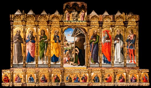 Accademia - Polittico della Natività - Bartolomeo Vivarini