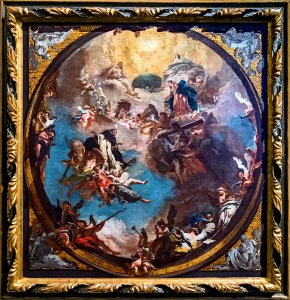 Accademia - Giambattista Tiepolo, San Domenico in gloria 1723