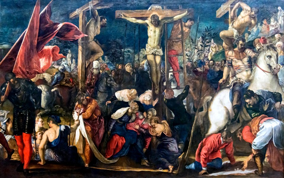 Accademia - Crucifixion by Tintoretto