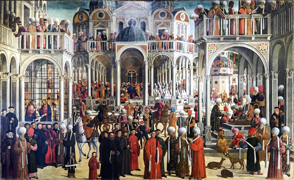 Accademia - Episodi della vita di san Marco da Giovanni Mansueti Cat.571