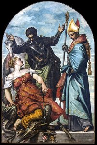 Accademia - San Luigi, san Giorgio e la Principessa - Tintoretto 899