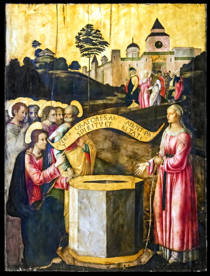 Accademia - Cristo e la samaritana - Bastiani Lazzaro