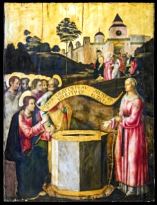 Accademia - Cristo e la samaritana - Bastiani Lazzaro