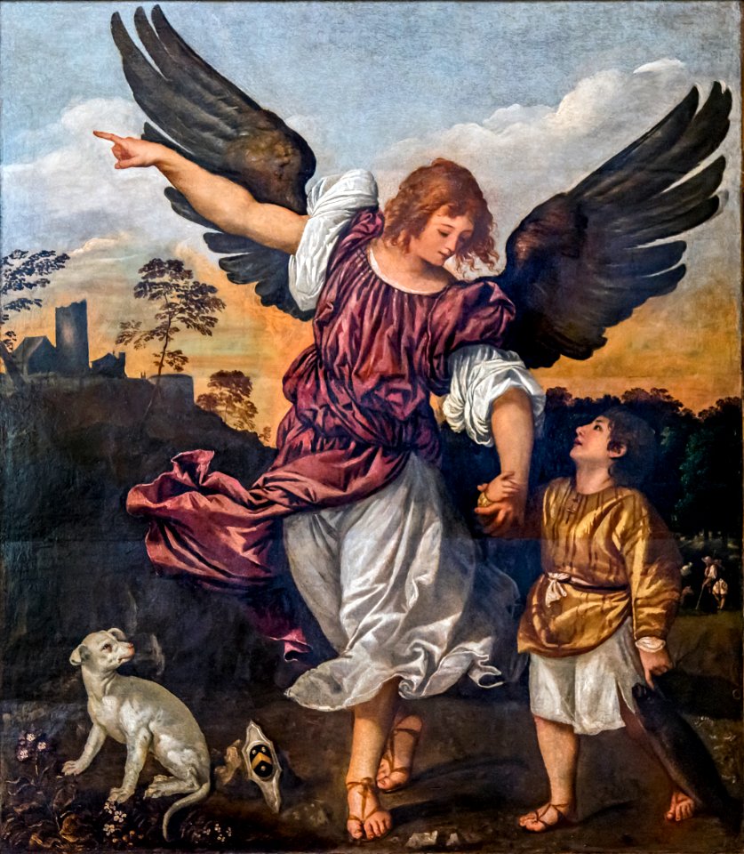 Accademia - Archangel Raphael and Tobit by Titian