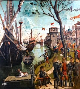 Accademia - Arrivo a Colonia Cat.579 - Vittore Carpaccio