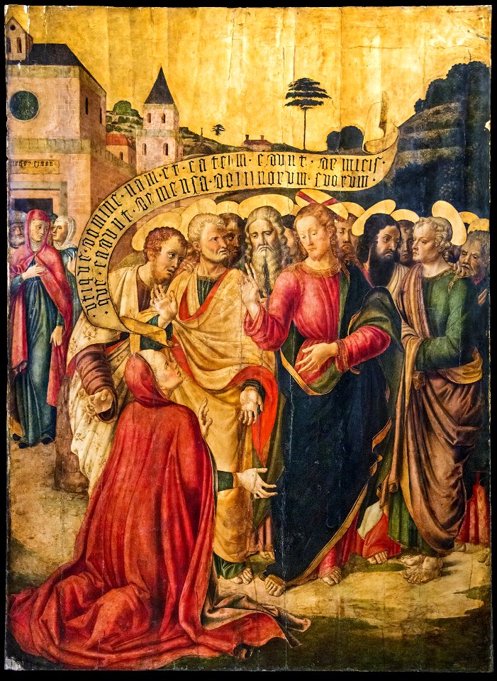 Accademia - Cristo e la cananea - Bastiani Lazzaro