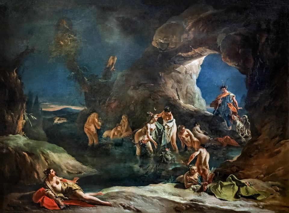 Accademia - Diana e Atteone - Giambattista Tiepolo 1720-22