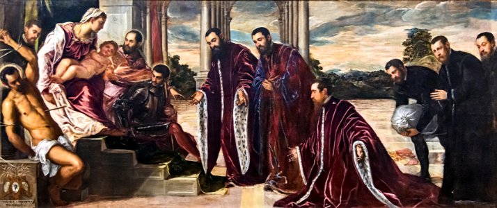 Accademia - Madonna dei camerlenghi by Tintoretto