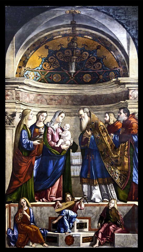 Accademia - Presentation of Jesus in the Temple by Vittore Carpaccio Cat.44