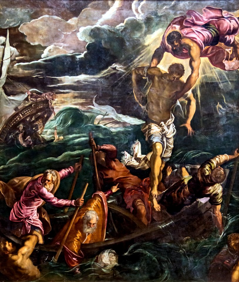 Accademia - St. Mark saves a Sarracen by Tintoretto