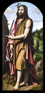 Accademia - San Giovanni Battista di Alessandro Bonvicino detto il Moretto Cat.333