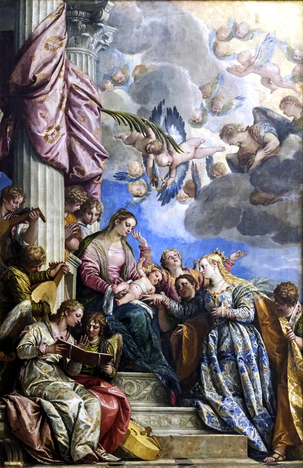 Accademia - The Mystic Marriage of St. Catherine by Veronese