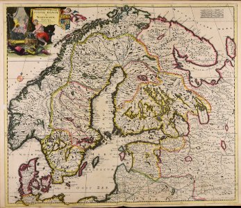 Accuratissima regnorum Sueciae, Daniae et Norvegiae tabula - CBT 5871280