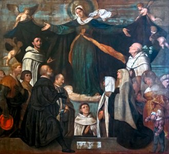 Accademia - The Virgin of Carmel - by Moretto da Brescia