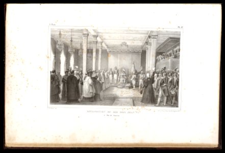 Acclamation du roi Dom Jean VI - à Rio de Janeiro (1), da Coleção Brasiliana Iconográfica