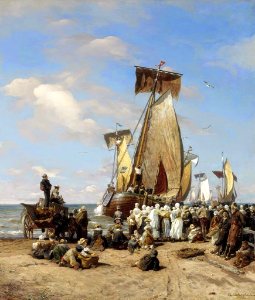 Achenbach, Afscheid van de vloot