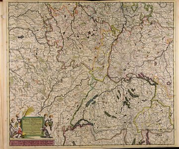 Accuratissima Rheni superioris Mosae et Mosellae tabula - CBT 5873318