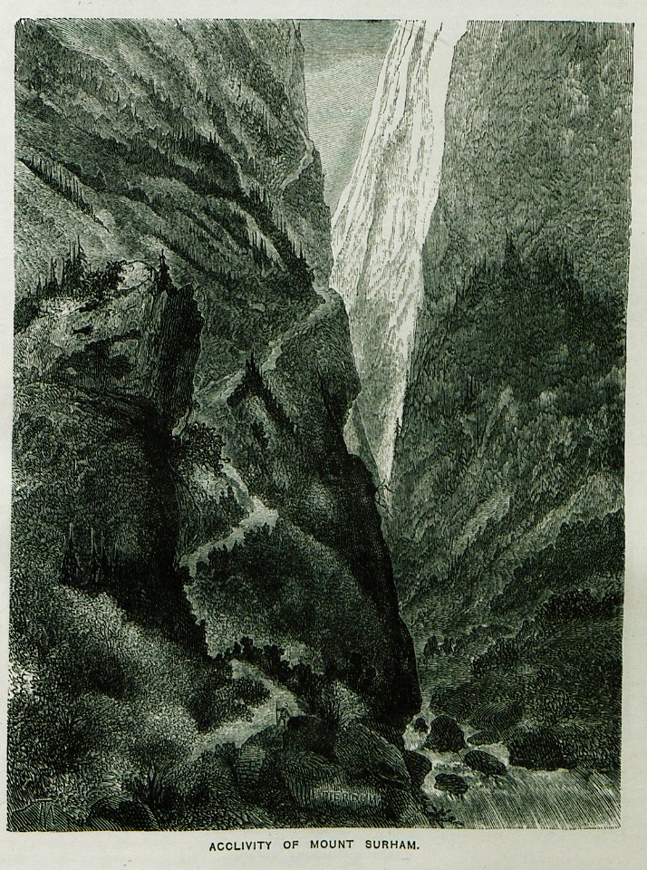 Acclivity of Mount Surham - Ainsworth William Francis - 1870