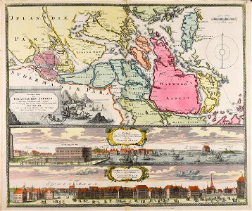 Accurate Carte der Upländischen Scheren mit der Situation und Gegend umb... - CBT 5871972