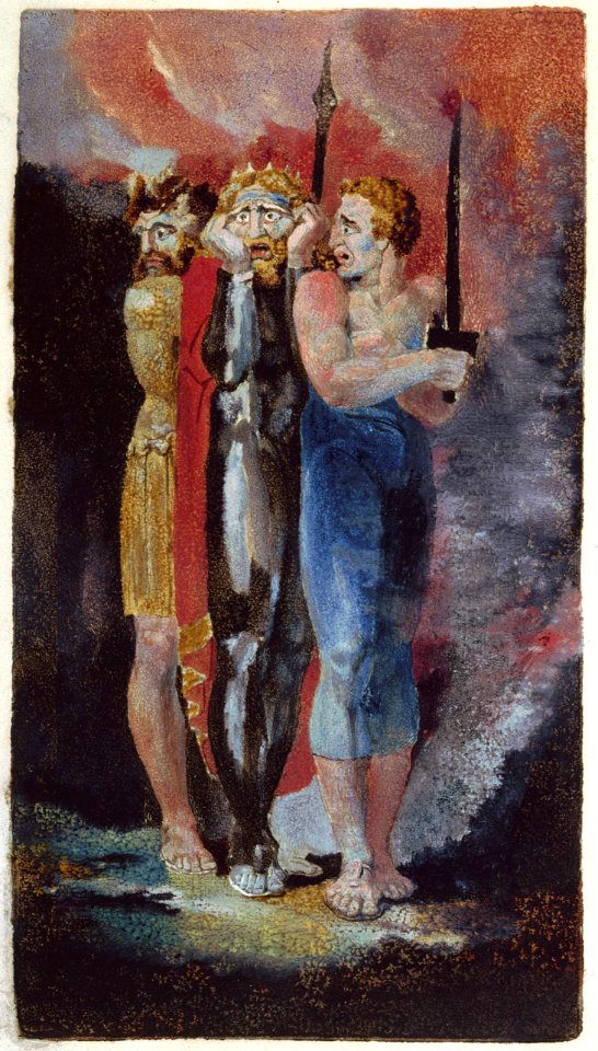 Accusers by William Blake