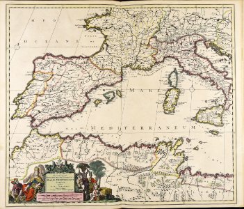 Accuratissima occidentalioris districtus maris Mediterranei tabula - CBT 5883628