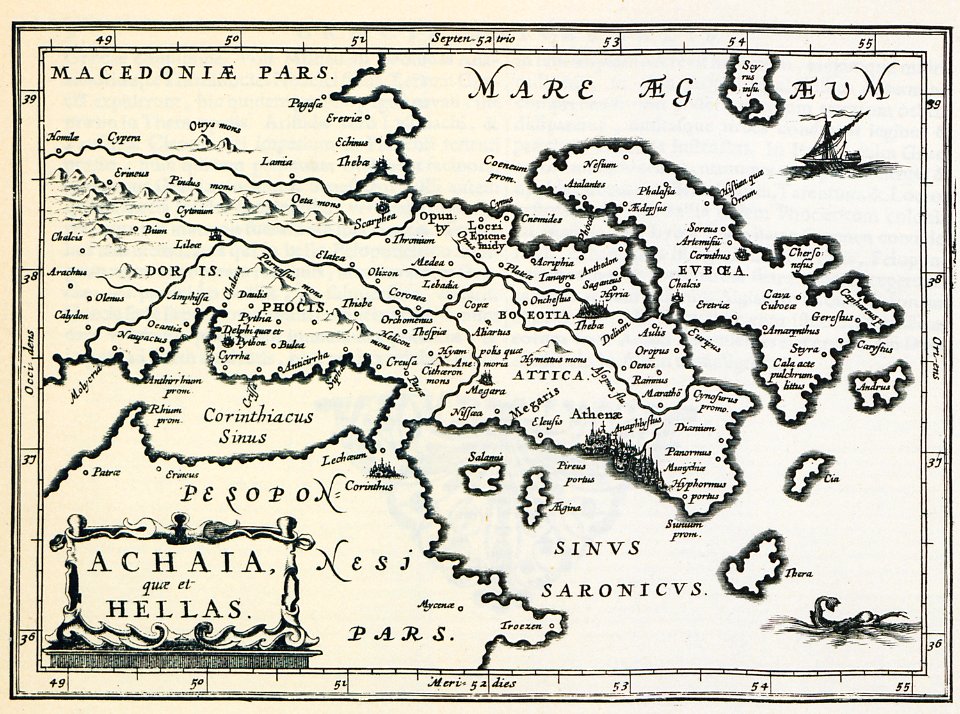 Achaia, que et Hellas - Laurenberg Johann - 1661