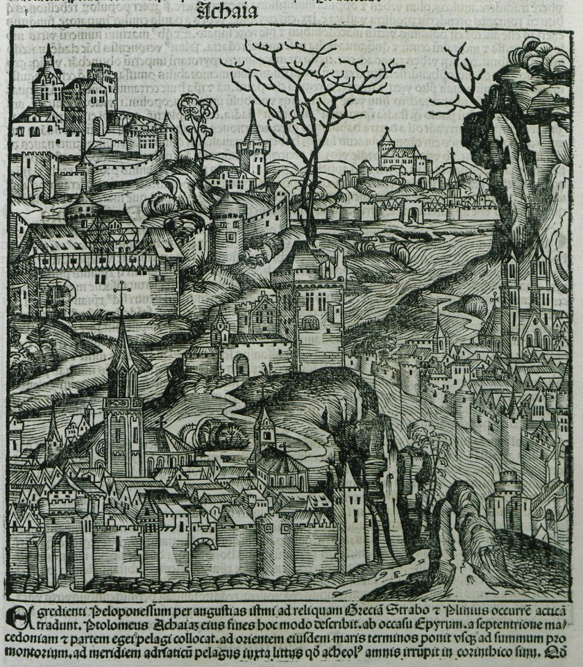 Achaia - Schedell Hartmann - 1493