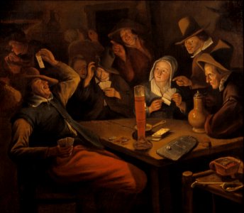 Ace of Hearts (Jan Havicksz Steen) - Nationalmuseum - 17650