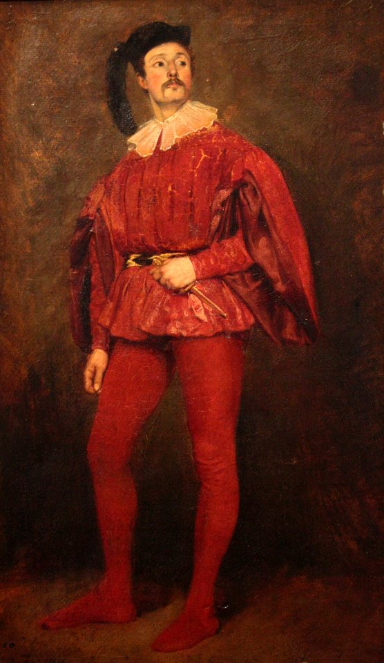 Achille Devéria - Portrait homme 01