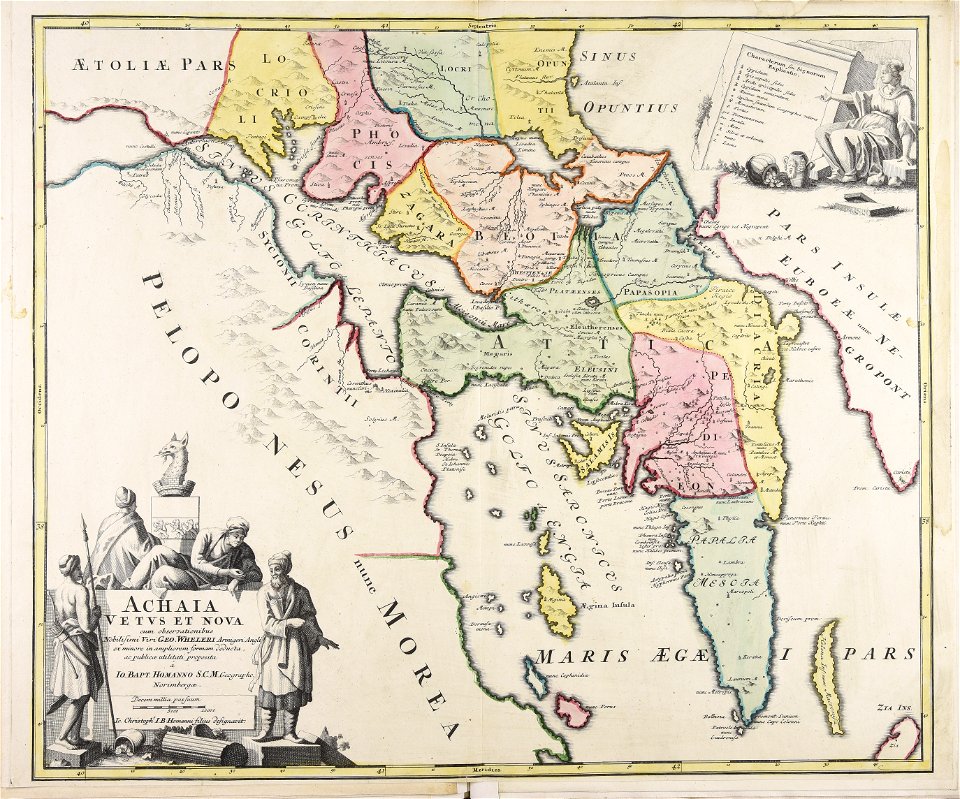 Achaia vetus et nova cum observationibus nobilissimi viri Geo. Wheleri armigeri... - CBT 6626982