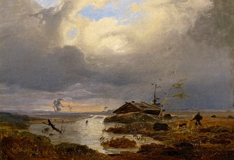 Andreas Achenbach - Norwegische Landschaft (1837)