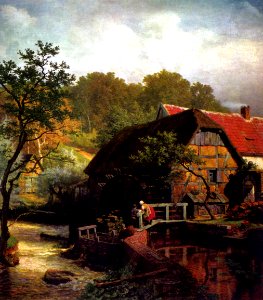 Achenbach, Andreas - Westfälische Wassermühle