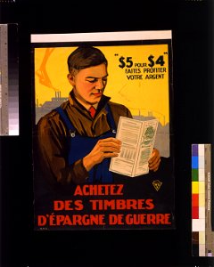 Achetez des timbres d'épargne de guerre LCCN2005695798